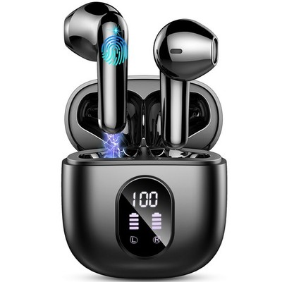 TWS Wireless Earbuds Touchscreen Bluetooth 5.4 Kopfhörer für iPhone & Android