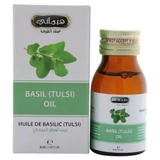 Hemani Basil Oil Essential Herbal Oil 30mL 100% Natural زيت اوراق الريحان