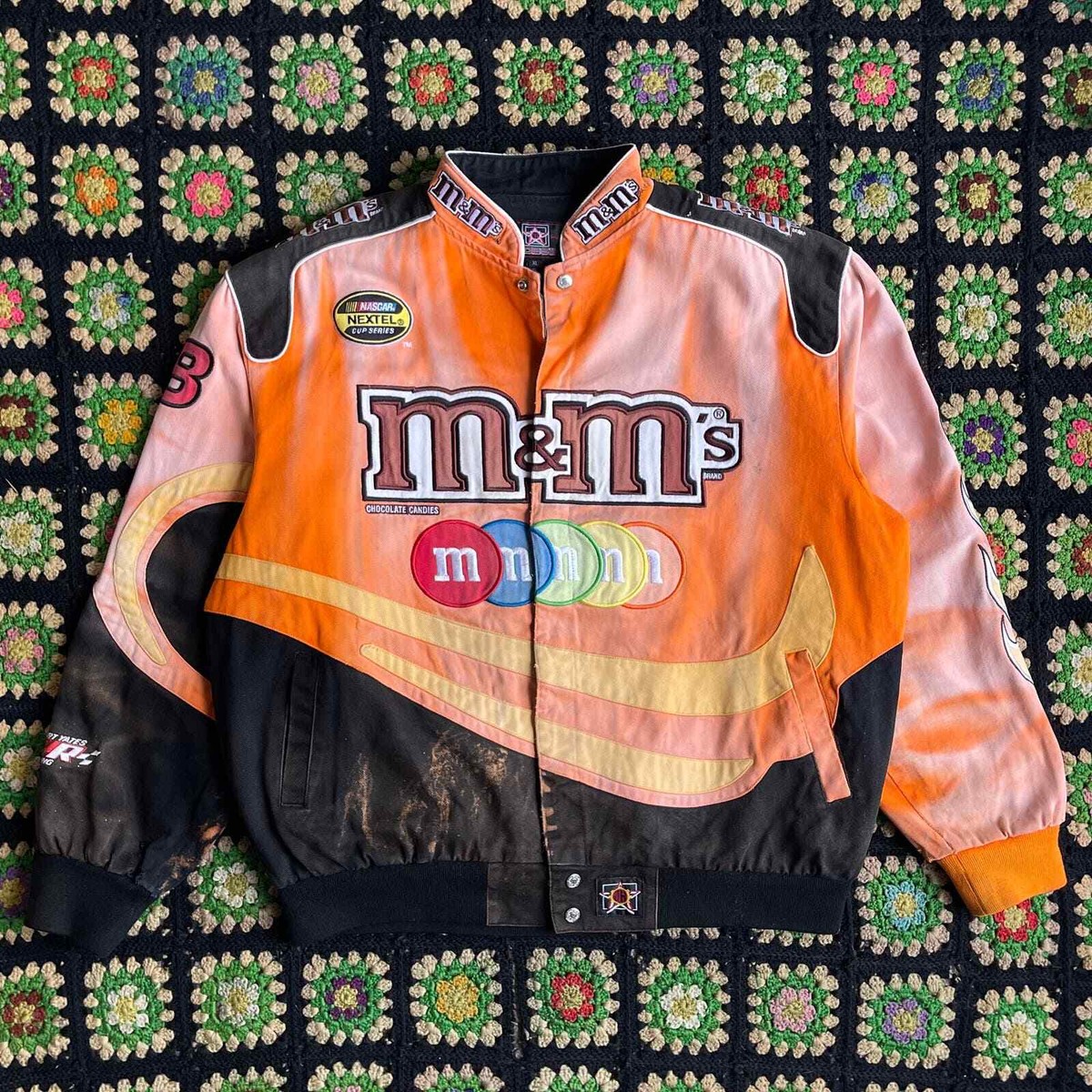 Vintage 1990s Jeff Hamilton M&M Racing Jacket | eBay Vintage 1990s Jeff Hamilton M&M Racing Jacket | eBay