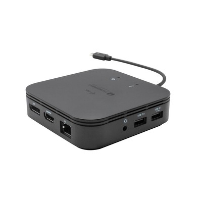 i-tec Thunderbolt 3 Travel Docking Station 2x4K - 1x DisplayPort, 1x HDMI, 1x US