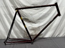 Vintage 1970s Nishiki International 62cm C-C Lugged CrMo Road Bike Frame +BB