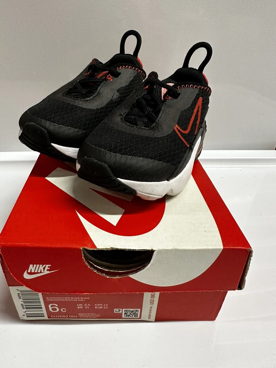 Nike Air Max 2090 Black 6C CU 2092 006 Running Shoes