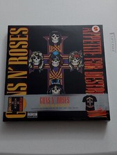 Guns N Roses Appetite For Destruction Vinyl Record Box Set With T-shirt NEW