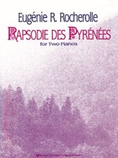 RAPSODIE DES PYRENEES MUSIC BOOK FOR TWO PIANOS ROCHEROLLE 2 PARTS INCLUDED NEW