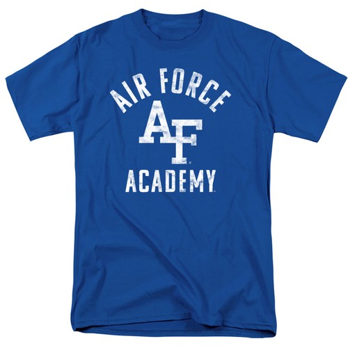 U.S. Air Force Academy Adult T-Shirt Falcons Logo, Royal Blue, S-5XL