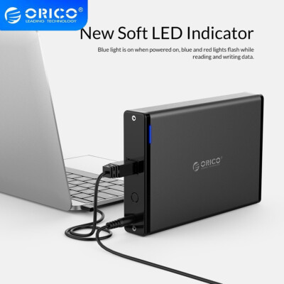 3.5inch Hard Drive HDD Enclosure USB3.0 to SATA3.0 HDD Case Docking Station UASP