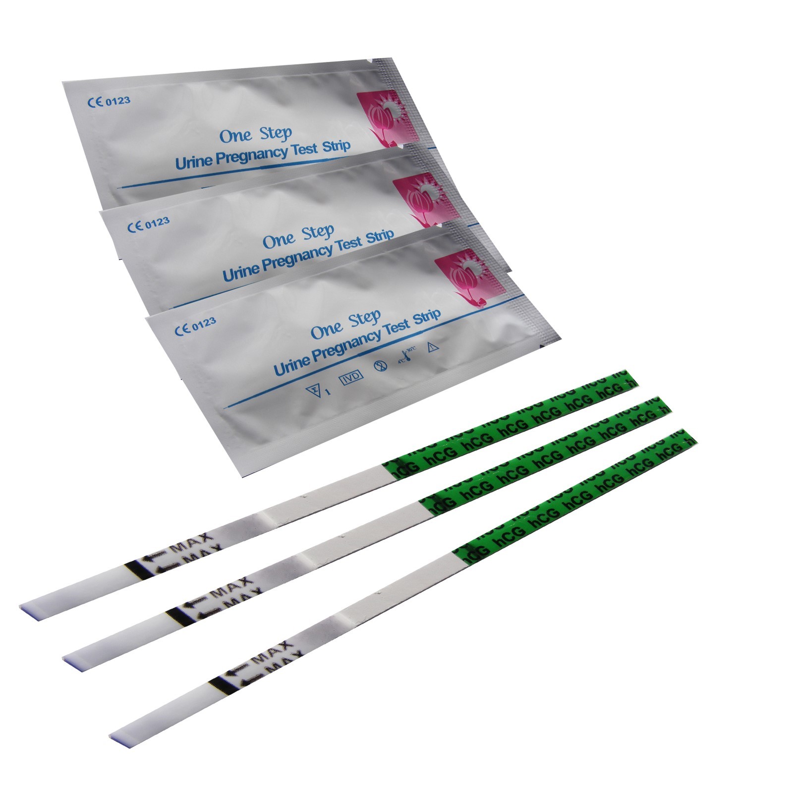 ANGEBOT!!! 50x Schwangerschaftstest 10 mIU/ml hCG Pregnancy Tests eBay