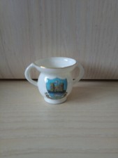 Crested China Model of Abbots Cup at Fountains Abbey. Castleford Crest. (ST 13)