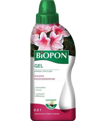 Biopon Gel Fertilizer for Azaleas & Rhododendrons 0.5L  Vibrant Blooms &  Health | eBay UK