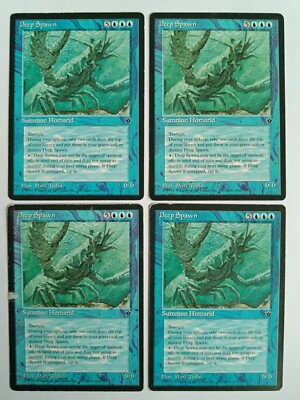 4x Deep Spawn | Fallen Empires | MTG | Magic The Gathering 
