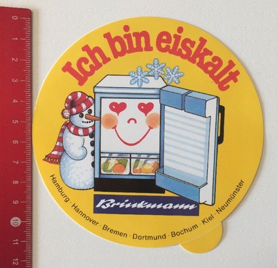 Aufkleber/Sticker: Brinkmann - Ich Bin Eiskalt (220516141)
