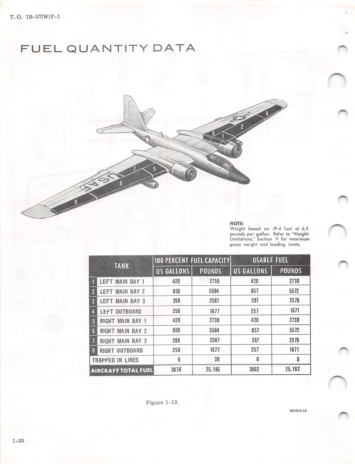 Wb 57f Engine Layout WB-57F Flight Manual Air Force Manual Pilot's Handbook.....CD Version ...