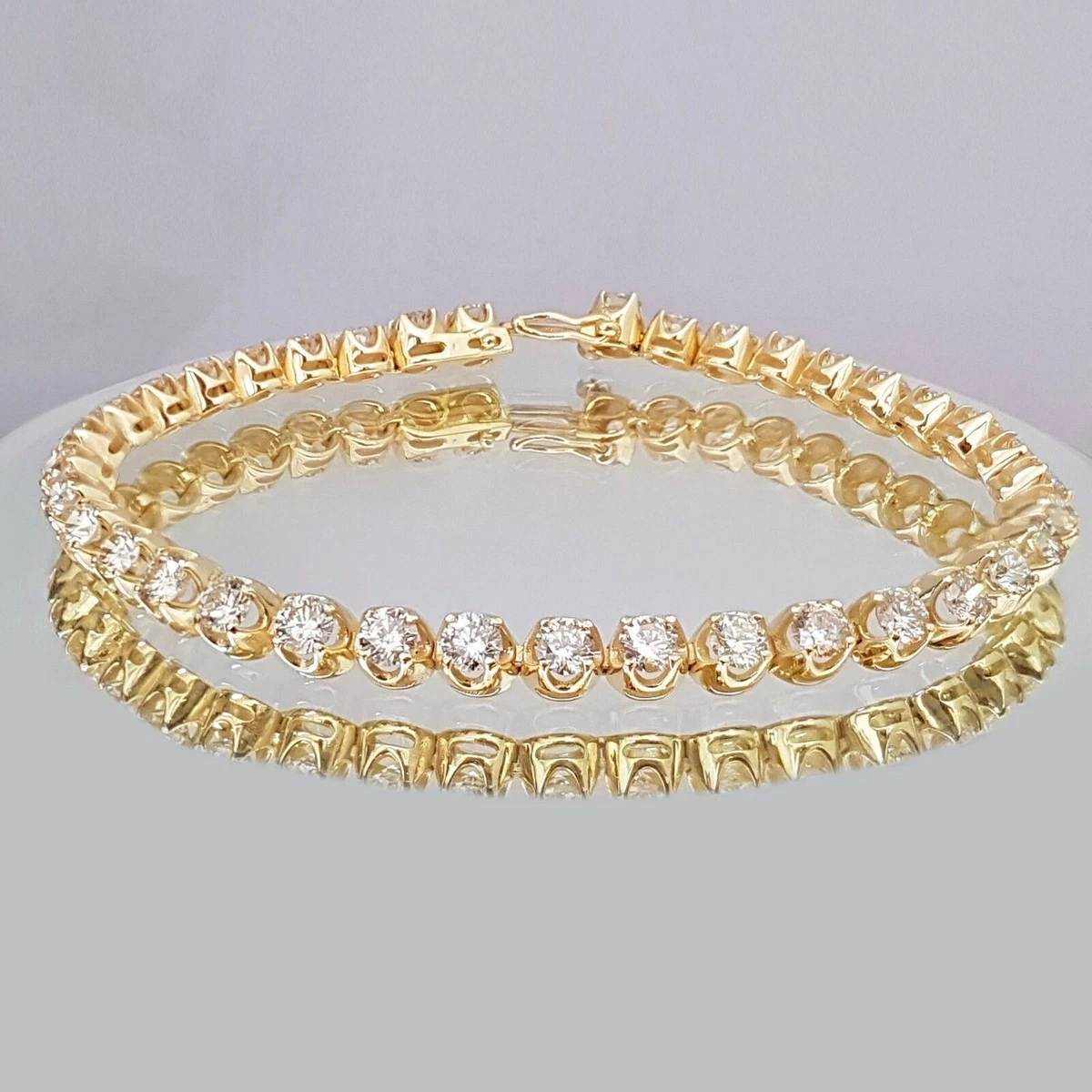 8.5 carat outlet diamond tennis bracelet