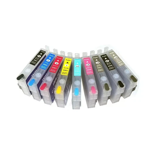 Wiederbefüllbare Tintenpatronen mit ARC Chip T0961-T0969 für Stylus Photo R2880 - Bild 6 von 6