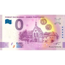 0 Euro Souvenir POWIAT RACIBORSKI - ZAMEK PIASTOWSKI 2021 - REGULAR