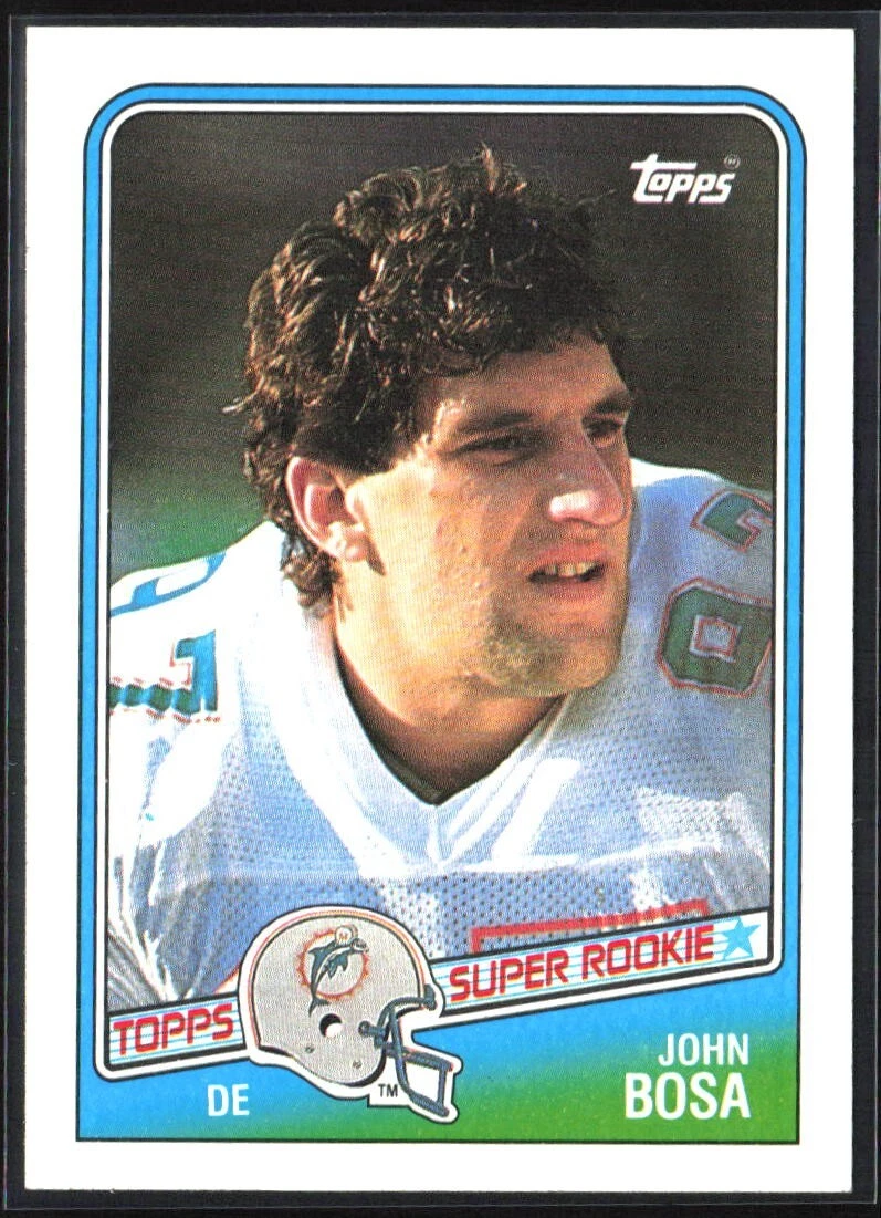John Bosa trading card