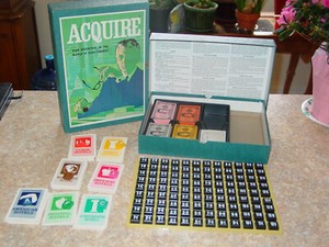 ACQUIRE Vintage 1968 3M World of High Finance Bookshelf Board Game COMPLETE, EXC