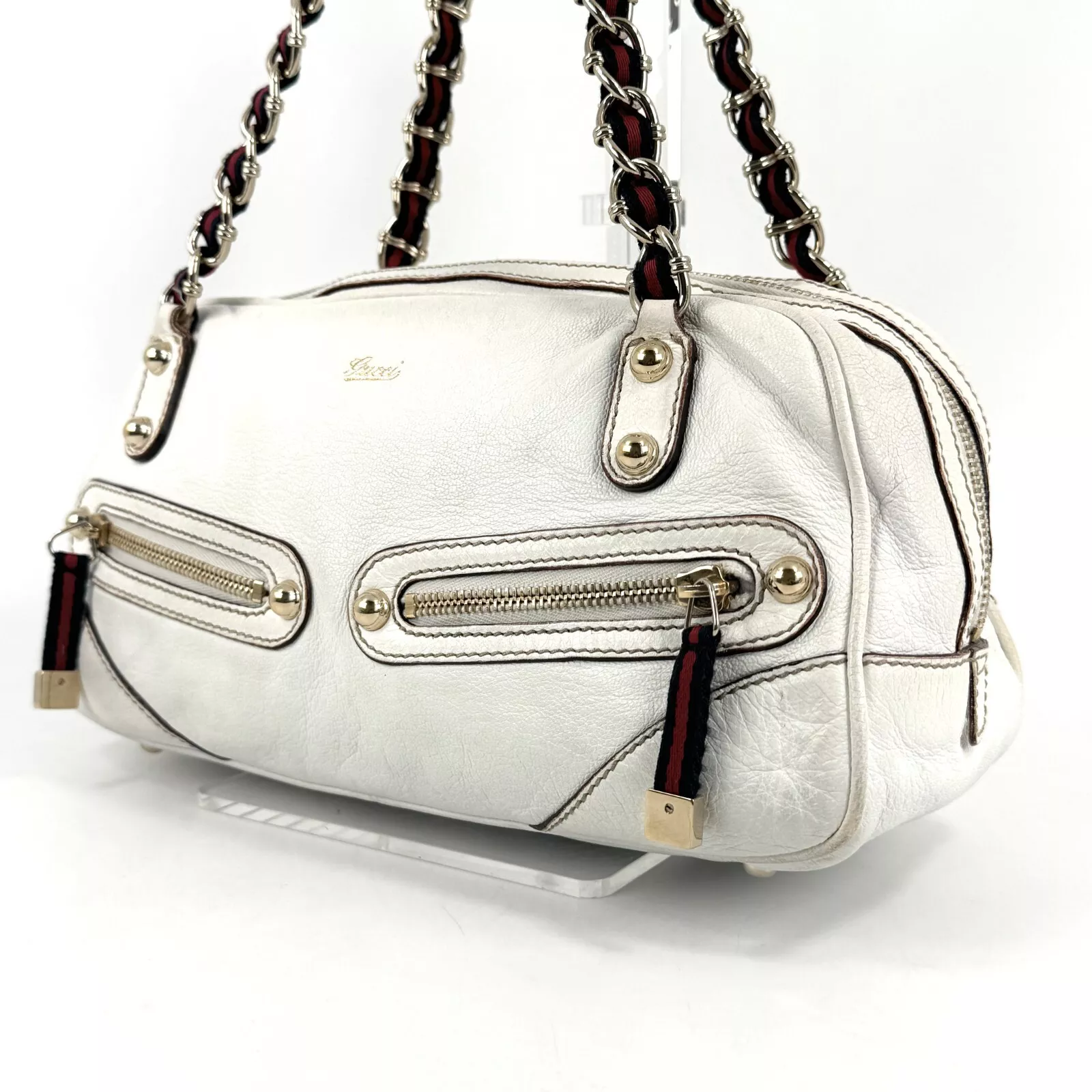 Sac à bandoulière Gucci Sherry chaîne cuir