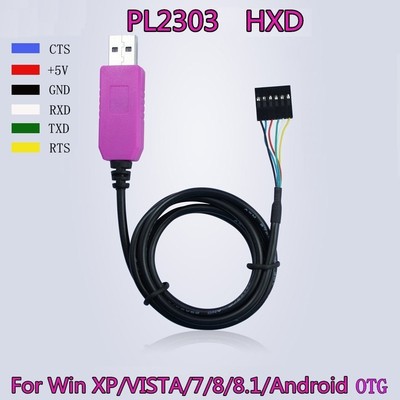 PL2303HXD USB to RS232 TTLCable module for win XP VISTA 7 8 Android Z2