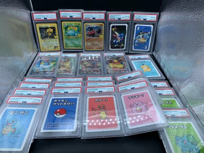100 PSA 10 GEM MINT Graded Pokemon Slab LOT Bulk Wholesale WITH