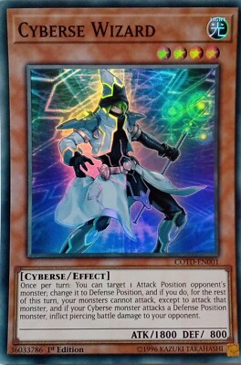 COTD-DE001 CYBERSE ZAUBERER SUPER RARE 1.AUFLAGE YuGiOh KARTE