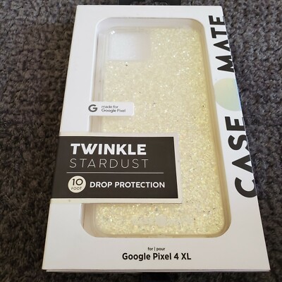 New Case-Mate Google Pixel 4 XL Phone Case Twinkle Stardust