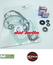 KIT GUARNIZIONI + PARAOLI +CUSCINETTI MOTORE Minarelli Fantic P6 MOTRON SV3R
