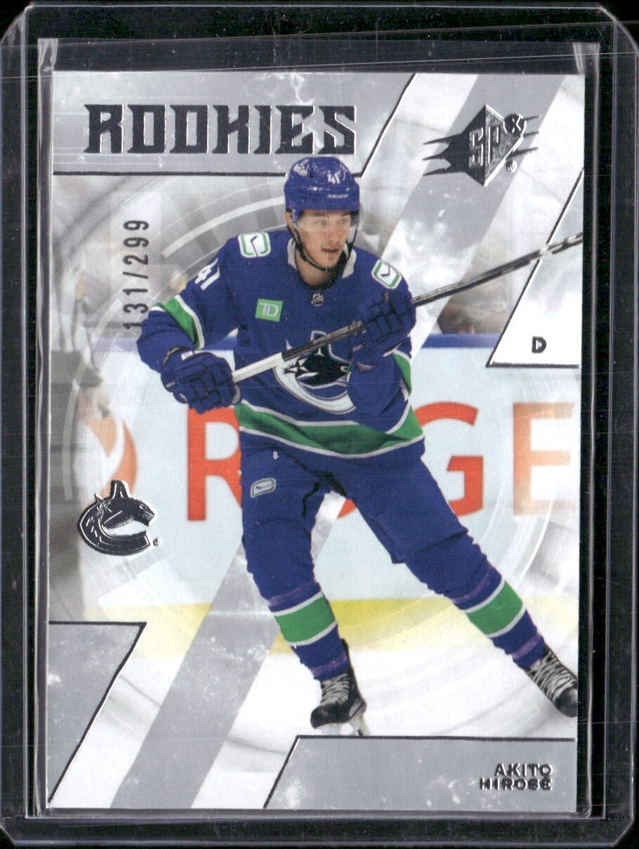 2023-24 Upper Deck Star Rookies - Akito Hirose #19 (RC)