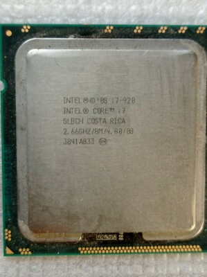 Intel Core i7-920 CPU 4 x 2,66 GHz Quad-Core  Prozessor