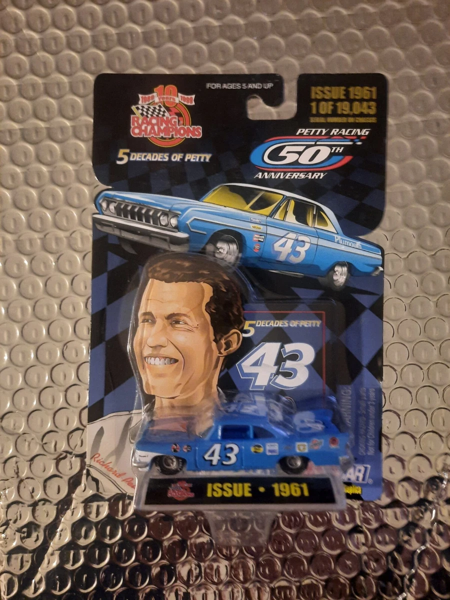 RICHARD PETTY 1961 NS 5 DECADES OF PETTY 1999 1 64 RACING