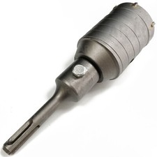 50mm SDS TCT Core Drill Masonry Brick Holesaw Bit Drilling Walls Pipe Holes M16