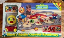 Fisher Price Sesame Street Elmo's Radio Control Roadway Vintage Sealed 1996