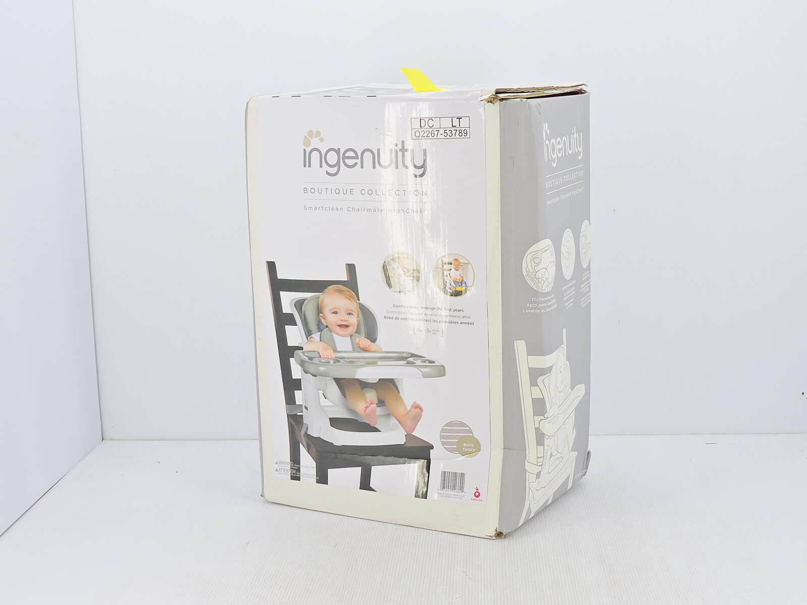ingenuity boutique collection smartclean chairmate high chair