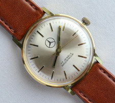 Mercedes Benz Classic Car Accessory Art Deco Bauhaus Design Mechanical Watch