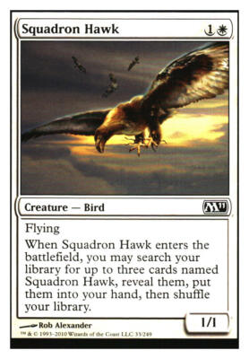 Squadron Hawk Magic 2011 (M11) MTG - NM+