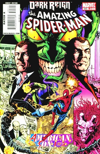 THE AMAZING SPIDER-MAN #595 GREEN GOBLIN SIGNED BY ARTIST PHIL JIMENEZ