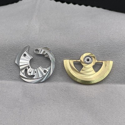 Metal Movement Hammer Watch Mechanical Modification Parts Rotors Steel Repair