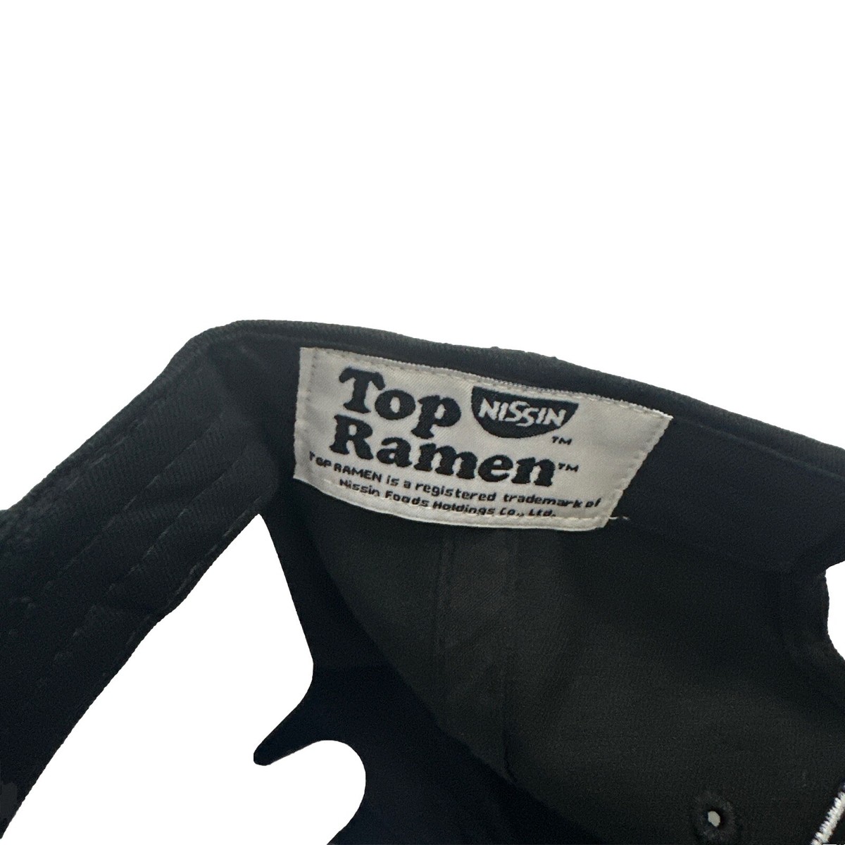 Nissin Top Ramen Hat black adjustable NWT Late Night Ramen H3