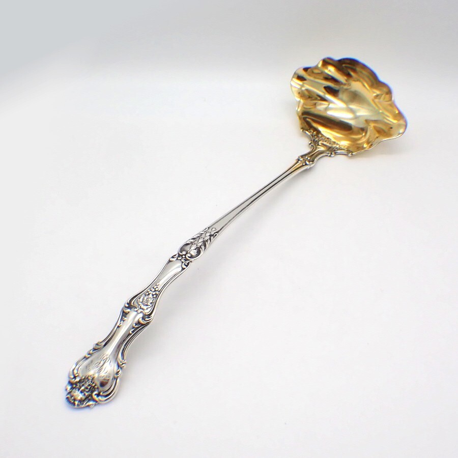 Punch Ladle Bacchus Handle Gorham H28 Sterling Silver Mono LCB