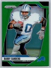 Barry Sanders 2024 Panini Prizm Green Prizm #99 Detroit Lions HOF
