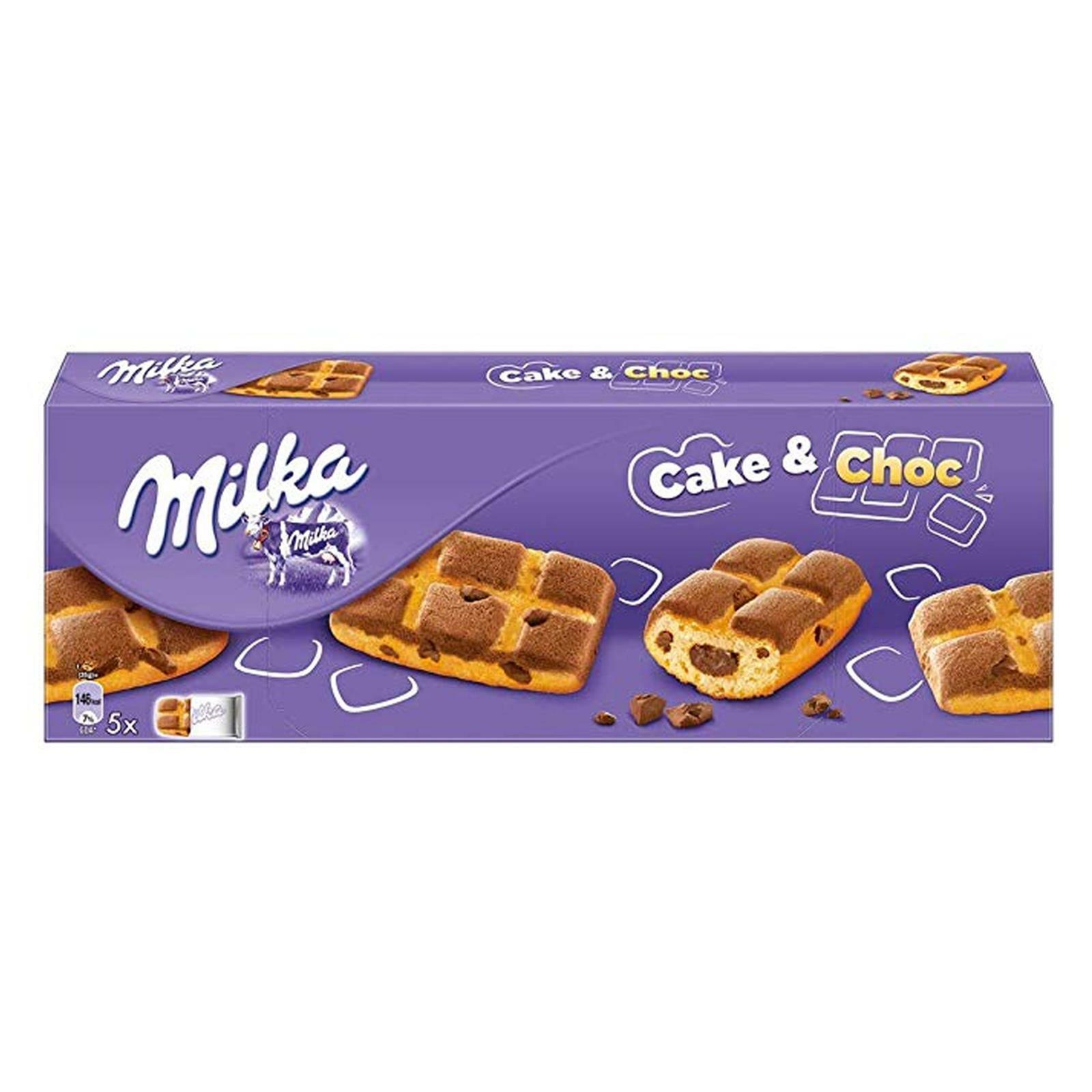 MERENDINE SOFFICE TORTINA MILKA CAKE & CHOC 175gr CIOCCOLATO LATTE SNACK MERENDA