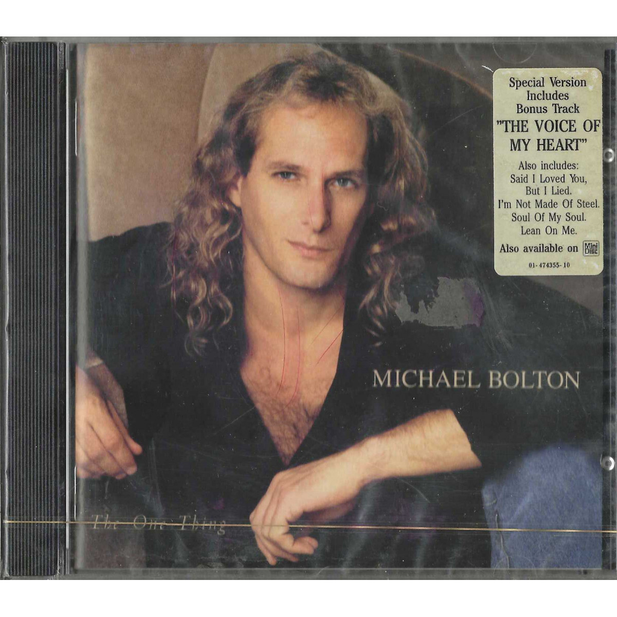 Michael Bolton CD The One Thing / Columbia – 4743552 Sealed