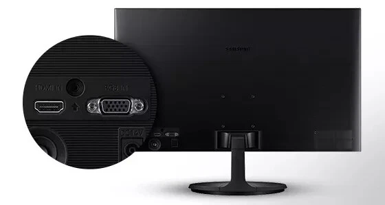 Samsung 22 SR350 FHD Gaming Monitor bezel less display