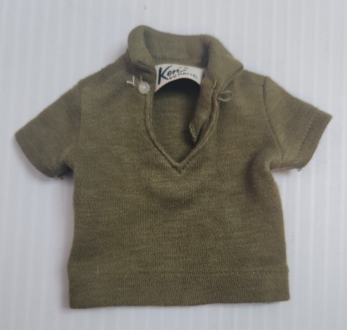 Barbie Vintage: KEN 1962 Pak / Polo Verde Oliva ~ Ottima!