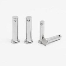 Solid A2 Stainless Steel Clevis Pins Link Hinge Pin 3mm 4mm 5mm Farming Sailing