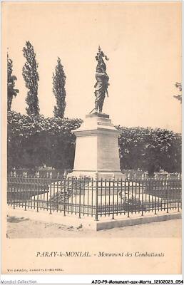 AJOP9-0915 - Monument-Aux-Morts - Paray-Le-Monial - Monument Des Kämpfer
