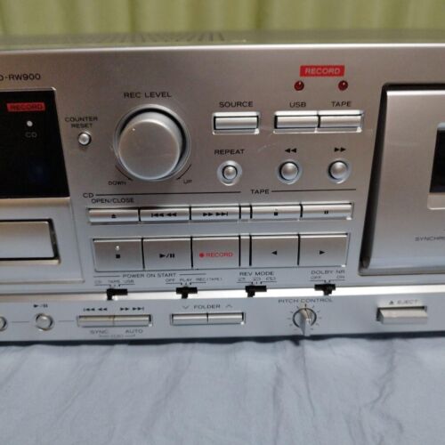 TEAC AD-RW900 CD Recorder Cassette Deck Audio Device Good - Picture 3 of 8