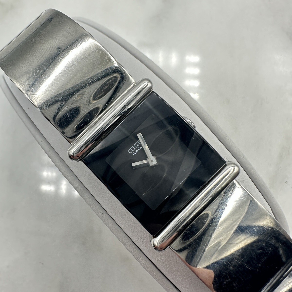 Citizen Woman’s Black and Silver Eco-Drive Bracelet Watch Citizen Women main image 4