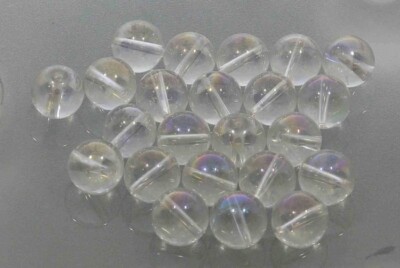 5 Stck. (1,95   */ 1 Stck.) 12S213 - Angel Aura 12mm Kugel Edelstein Mineralien 