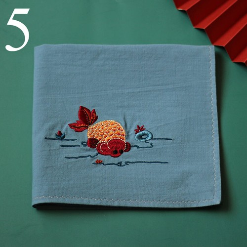 Chinesischer Stil Stickerei Taschentücher Unisex Einstecktuch Taschentücher 30 cm - Bild 20 von 21